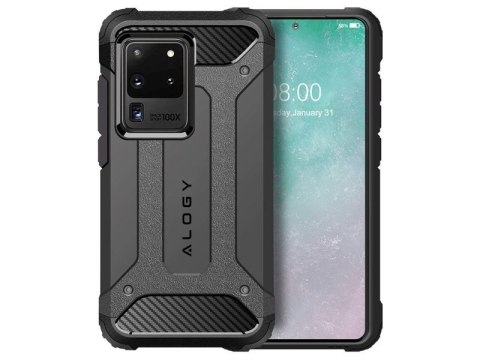 Alogy Etui Alogy Hard Armor do Samsung Galaxy S20 Ultra szare Alogy Etui Alogy Hard Armor do Samsung Galaxy S20 Ultra szare