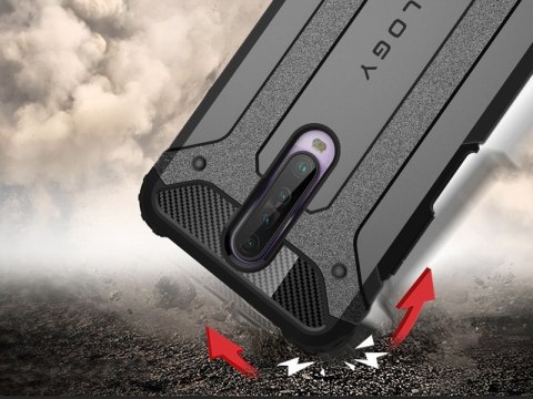 Alogy Etui Alogy Hard Armor do Xiaomi Redmi K30/ Poco X2 szare Alogy Etui Alogy Hard Armor do Xiaomi Redmi K30/ Poco X2 szare