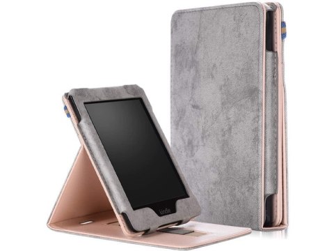 Alogy Etui Alogy Slim Leather do Kindle Paperwhite 4 2018/2019 Szare Alogy Etui Alogy Slim Leather do Kindle Paperwhite 4 2018/2019 Szare