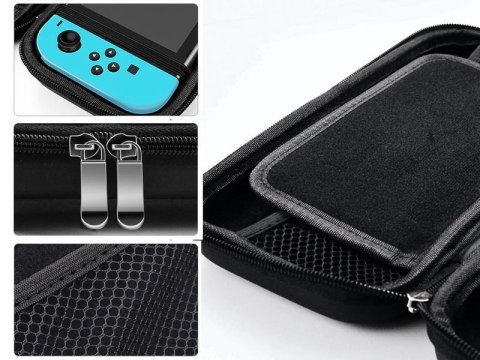Alogy Etui futerał pokrowiec Alogy do konsoli Nintendo Switch Lite Czarne 01 Alogy Etui futerał pokrowiec Alogy do konsoli Nintendo Switch Lite Czarne 01