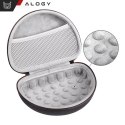 Alogy Etui pokrowiec Alogy na słuchawki nauszne JBL Tune 600/510/500/460/450 Czarne