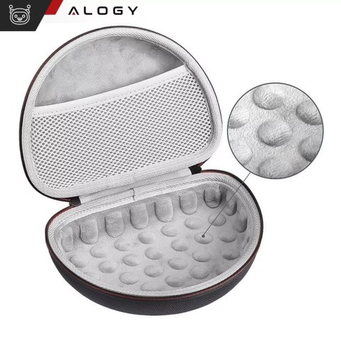 Alogy Etui pokrowiec Alogy na słuchawki nauszne JBL Tune 600/510/500/460/450 Czarne Alogy Etui pokrowiec Alogy na słuchawki nauszne JBL Tune 600/510/500/460/450 Czarne