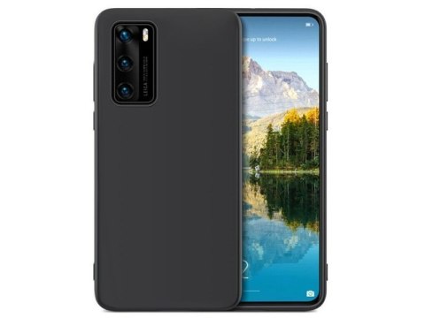 Alogy Etui silikonowe Alogy slim case do Huawei P40 czarne Alogy Etui silikonowe Alogy slim case do Huawei P40 czarne