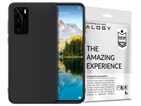 Alogy Etui silikonowe Alogy slim case do Huawei P40 czarne Alogy Etui silikonowe Alogy slim case do Huawei P40 czarne