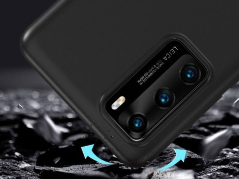 Alogy Etui silikonowe Alogy slim case do Huawei P40 czarne Alogy Etui silikonowe Alogy slim case do Huawei P40 czarne