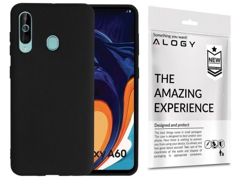 Alogy Etui silikonowe Alogy slim case do Samsung Galaxy A60 czarne Alogy Etui silikonowe Alogy slim case do Samsung Galaxy A60 czarne