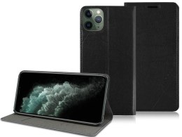 Alogy Etui z klapką portfel Alogy skórzane obudowa do Apple iPhone 11 Pro Max Czarne