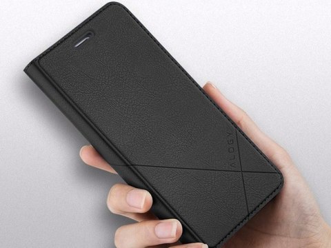 Alogy Etui z klapką portfel Alogy skórzane obudowa do Apple iPhone 11 Pro Max Czarne Alogy Etui z klapką portfel Alogy skórzane obudowa do Apple iPhone 11 Pro Max Czarne