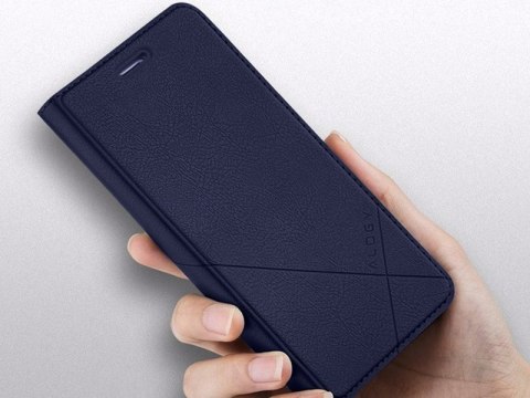 Alogy Etui z klapką portfel Alogy skórzane obudowa do Apple iPhone 11 Pro Max Granatowe Alogy Etui z klapką portfel Alogy skórzane obudowa do Apple iPhone 11 Pro Max Granatowe
