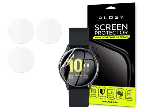 Alogy Folia hydrożelowa x3 Alogy Hydrogel do Galaxy Watch Active 2 44mm Alogy Folia hydrożelowa x3 Alogy Hydrogel do Galaxy Watch Active 2 44mm