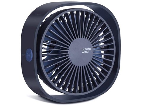 Alogy Przenośny wiatrak Alogy Natural wind 24 wentylator na biurko USB Granatowy Alogy Przenośny wiatrak Alogy Natural wind 24 wentylator na biurko USB Granatowy