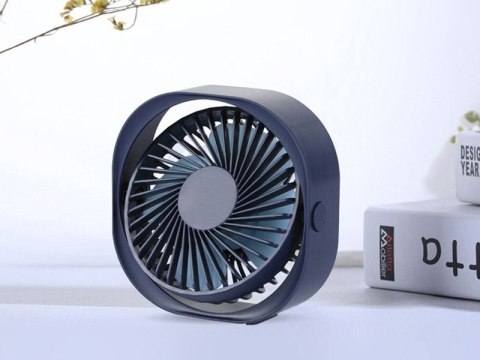 Alogy Przenośny wiatrak Alogy Natural wind 24 wentylator na biurko USB Granatowy Alogy Przenośny wiatrak Alogy Natural wind 24 wentylator na biurko USB Granatowy