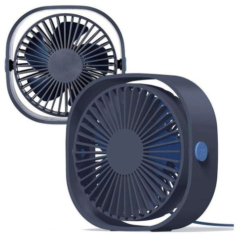 Alogy Przenośny wiatrak Alogy Natural wind 24 wentylator na biurko USB Granatowy Alogy Przenośny wiatrak Alogy Natural wind 24 wentylator na biurko USB Granatowy