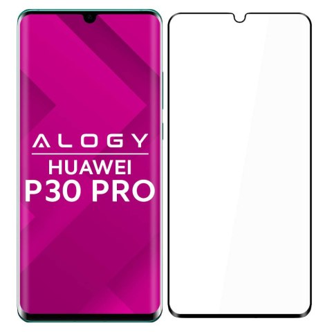 Alogy Szkło hartowane Alogy na cały ekran do Huawei P30 Pro Czarne Alogy Szkło hartowane Alogy na cały ekran do Huawei P30 Pro Czarne