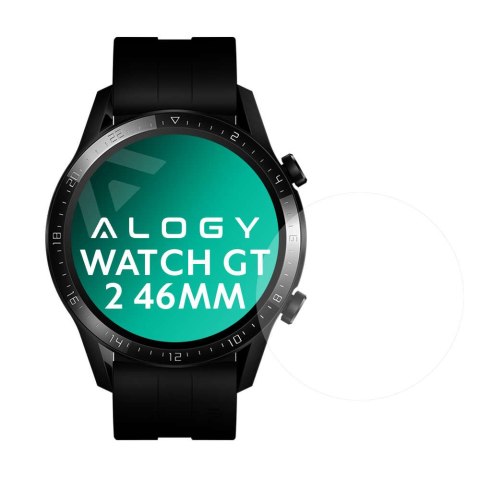 Alogy Szkło hartowane Alogy na ekran do Huawei Watch GT 2 46mm Alogy Szkło hartowane Alogy na ekran do Huawei Watch GT 2 46mm