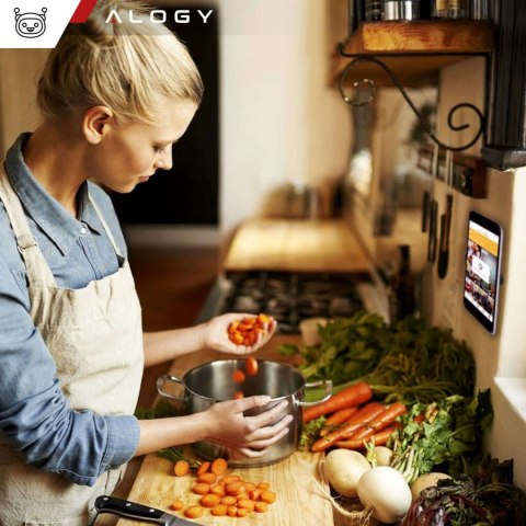 Alogy Uchwyt samochodowy Alogy magnetyczny samoprzylepny na deskę Czarny Alogy Uchwyt samochodowy Alogy magnetyczny samoprzylepny na deskę Czarny