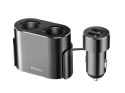 Baseus Ładowarka samochodowa Baseus 2x USB rozdzielacz 80W Car Cigarette black