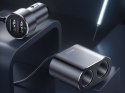 Baseus Ładowarka samochodowa Baseus 2x USB rozdzielacz 80W Car Cigarette black