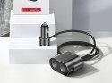 Baseus Ładowarka samochodowa Baseus 2x USB rozdzielacz 80W Car Cigarette black