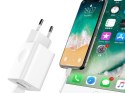 Baseus Ładowarka sieciowa Baseus USB EU Quick Charge QC 3.0 24W White
