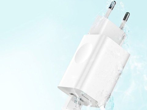 Baseus Ładowarka sieciowa Baseus USB EU Quick Charge QC 3.0 24W White Baseus Ładowarka sieciowa Baseus USB EU Quick Charge QC 3.0 24W White