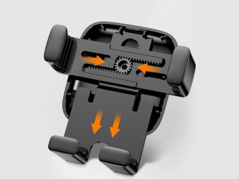Baseus Uchwyt samochodowy grawitacyjny Baseus do kratki Cube Gravity Black Baseus Uchwyt samochodowy grawitacyjny Baseus do kratki Cube Gravity Black