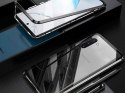Dr. Fit Etui magnetyczne szklane Dr.Fit dwustronne do Galaxy Note 10 Srebrne