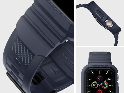 Spigen Etui Spigen Rugged Armor Pro do Apple Watch Series 4/5/6/SE 44mm Charcoal Grey Spigen Etui Spigen Rugged Armor Pro do Apple Watch Series 4/5/6/SE 44mm Charcoal Grey