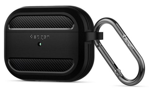 Spigen Etui Spigen Rugged Armor do Apple Airpods Pro Matte Black Spigen Etui Spigen Rugged Armor do Apple Airpods Pro Matte Black