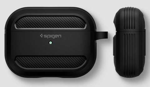 Spigen Etui Spigen Rugged Armor do Apple Airpods Pro Matte Black Spigen Etui Spigen Rugged Armor do Apple Airpods Pro Matte Black