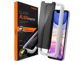 Spigen Szkło Spigen Align Master Privacy Glas.tR do Apple iPhone 11/XR