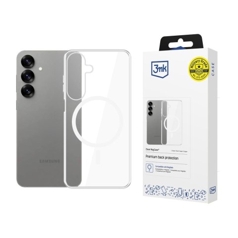 3mk Etui do Samsung Galaxy S25+ Plus Transparent 3mk Clear MagCase MagSafe 3mk Etui do Samsung Galaxy S25+ Plus Transparent 3mk Clear MagCase MagSafe
