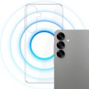 3mk Etui do Samsung Galaxy S25+ Plus Transparent 3mk Clear MagCase MagSafe