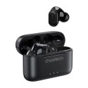 Choetech Słuchawki bezprzewodowe TWS Choetech BH-T15 ANC+ENC (Czarne)