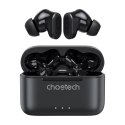 Choetech Słuchawki bezprzewodowe TWS Choetech BH-T15 ANC+ENC (Czarne)
