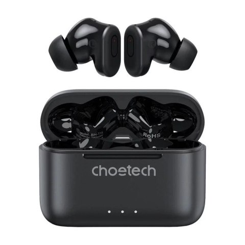 Choetech Słuchawki bezprzewodowe TWS Choetech BH-T15 ANC+ENC (Czarne) Choetech Słuchawki bezprzewodowe TWS Choetech BH-T15 ANC+ENC (Czarne)