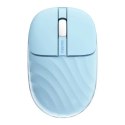 Dareu Bezprzewodowa Mysz Dareu LM135D 1200 DPI 2.4G + Bluetooth Niebieska