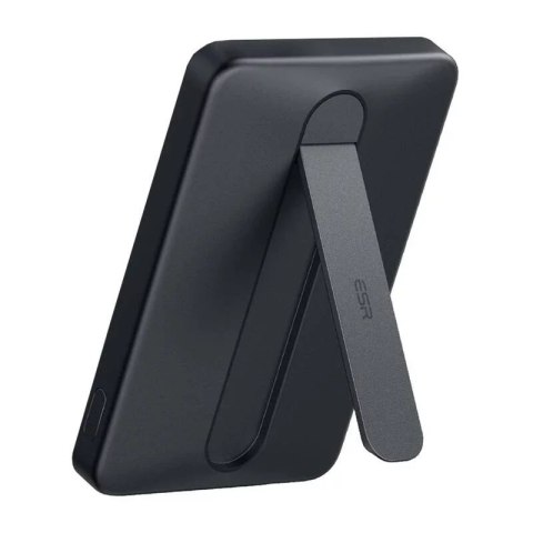 ESR Powerbank Magnetyczny z Podstawką ESR Qi2 MagSlim 5000mAh 15W Czarny