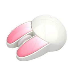 Havit Bezprzewodowa mysz MOFII + Bluetooth Rabbit M6DM nabłyszczana (biało-różowa)