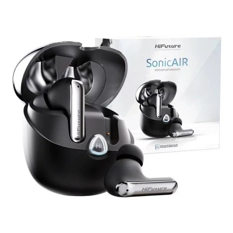 HiFuture Słuchawki dokanałowe TWS HiFuture Sonic Air (czarny) HiFuture Słuchawki dokanałowe TWS HiFuture Sonic Air (czarny)