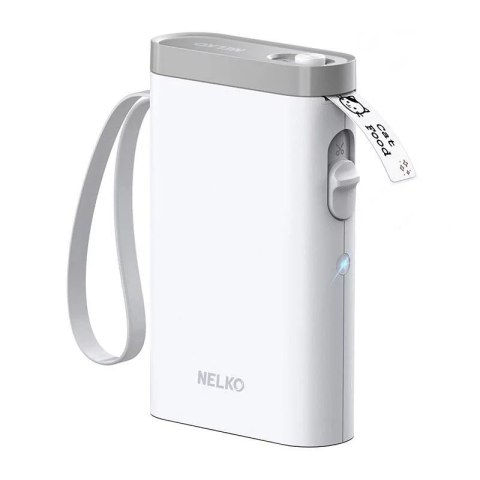Nelko Termiczna drukarka etykiet Nelko P21 Bluetooth USB-C biała Nelko Termiczna drukarka etykiet Nelko P21 Bluetooth USB-C biała