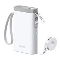 Nelko Termiczna drukarka etykiet Nelko P21 Bluetooth USB-C biała