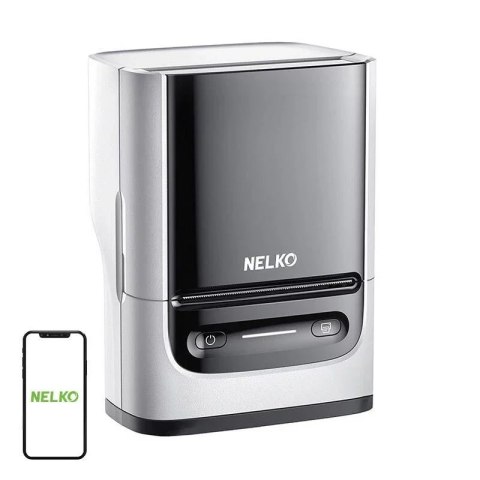Nelko Termiczna drukarka etykiet Nelko PM220 Bluetooth USB-C biała Nelko Termiczna drukarka etykiet Nelko PM220 Bluetooth USB-C biała