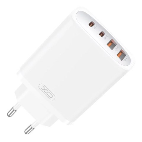OXO Ładowarka sieciowa XO CE22, 45W, GaN, 2x USB-C, 2x USB-A, PD, QC, PPS OXO Ładowarka sieciowa XO CE22, 45W, GaN, 2x USB-C, 2x USB-A, PD, QC, PPS