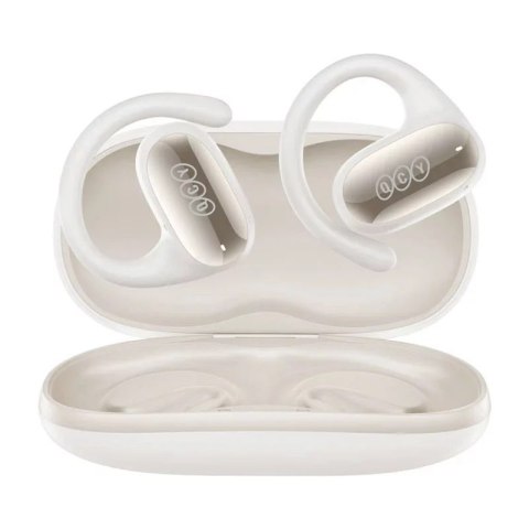 QCY Słuchawki QCY T30 Crossky GTR2 Bluetooth, 28h, IPX5, Mikrofon ENC - Białe QCY Słuchawki QCY T30 Crossky GTR2 Bluetooth, 28h, IPX5, Mikrofon ENC - Białe