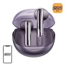 QCY Słuchawki TWS QCY AilyBuds Clear T32 (Fioletowe)