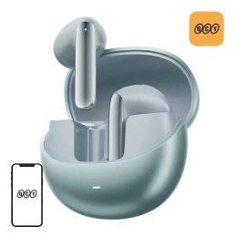 QCY Słuchawki TWS QCY AilyBuds Pro+ HT10 Pro Zielone, ANC, Hi-Res, Bluetooth 5.3