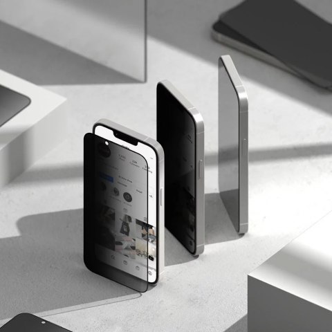 Ringke Szkło Prywatyzujące do iPhone 16e Ringke Easy Slide 2-Pack Privacy Ringke Szkło Prywatyzujące do iPhone 16e Ringke Easy Slide 2-Pack Privacy