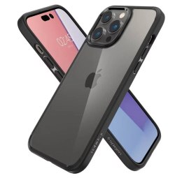 Spigen Etui do iPhone 14 Pro Max Spigen Crystal Hybrid Matte Black