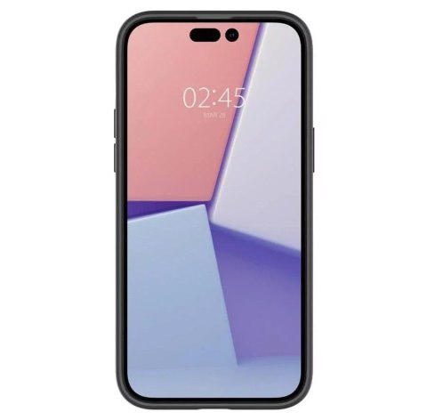 Spigen Etui do iPhone 14 Pro Spigen Crystal Hybrid Matte Black Spigen Etui do iPhone 14 Pro Spigen Crystal Hybrid Matte Black